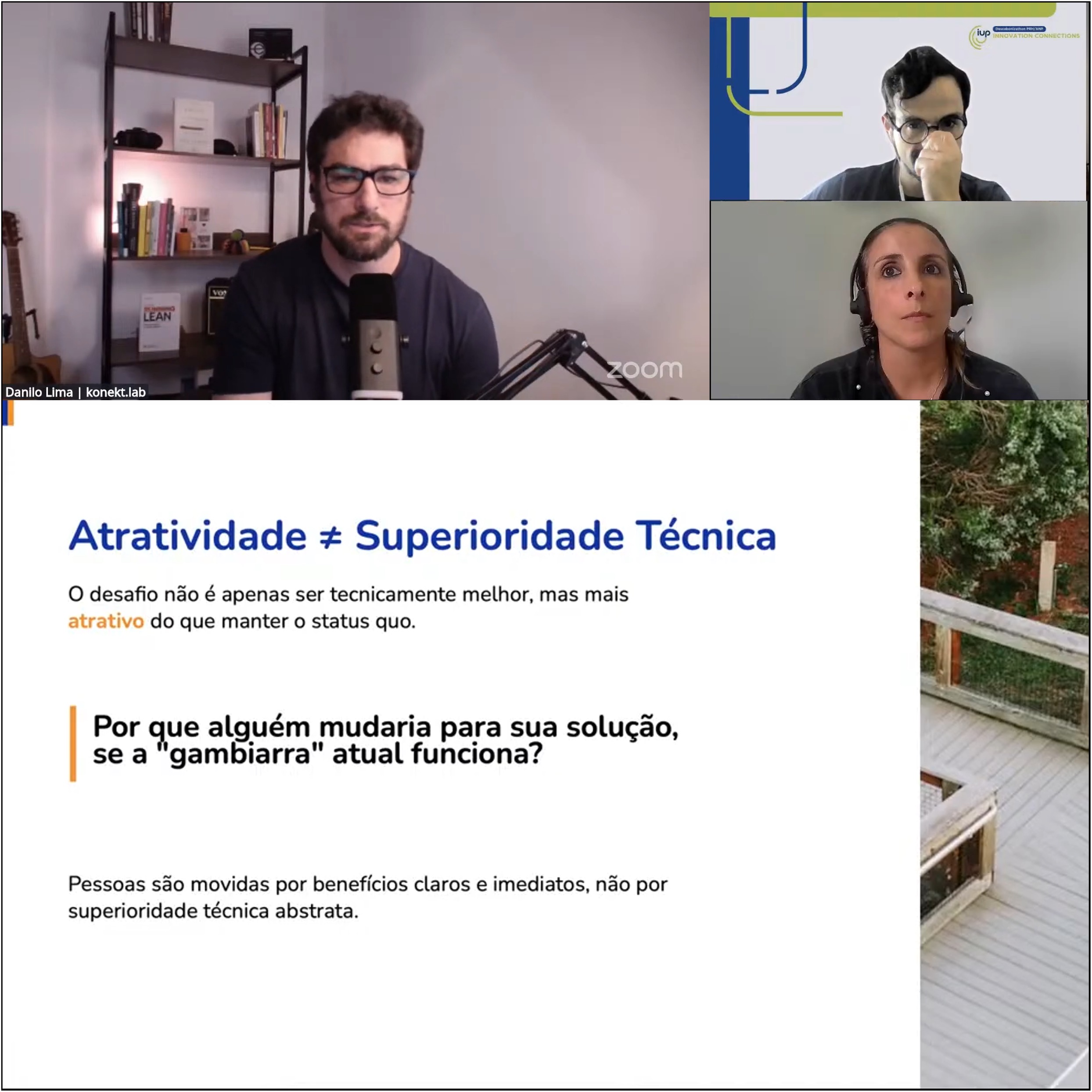 Capacitação de inovação e negócios