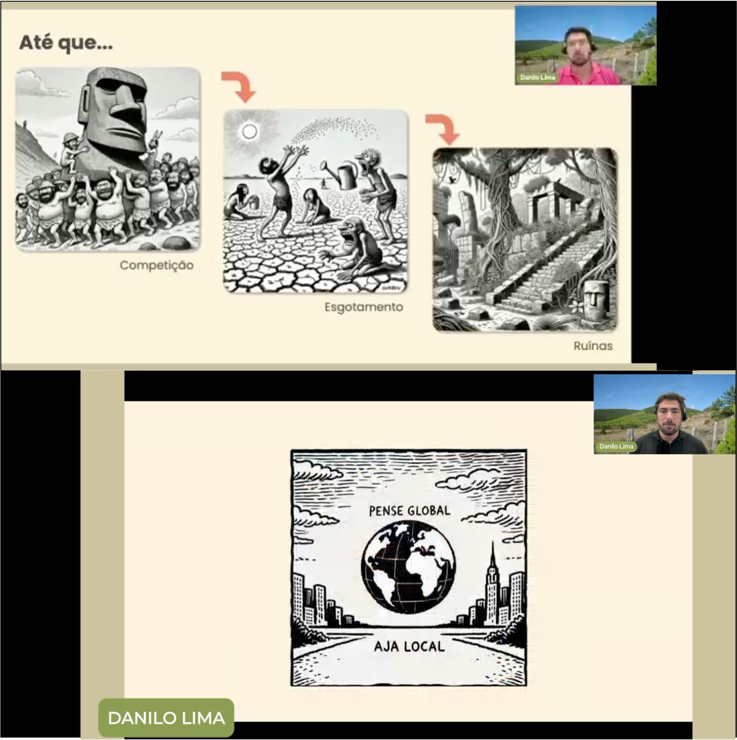 Palestra sobre energias renováveis